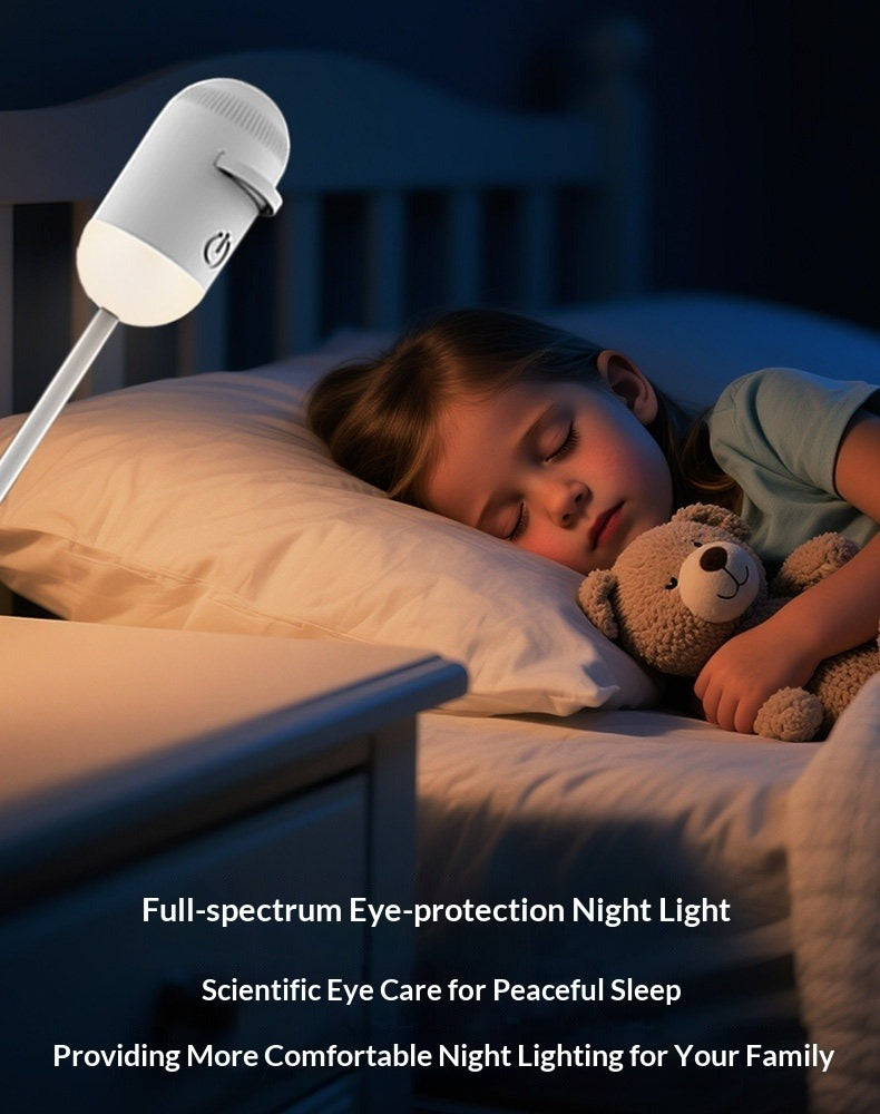 USB Rechargeable Night Light Bedside Lamp