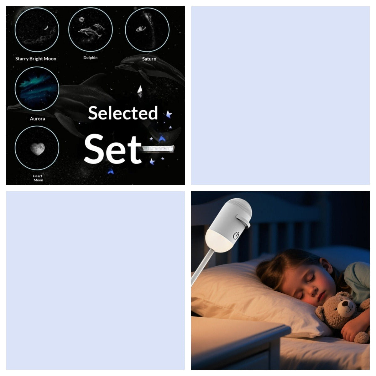USB Rechargeable Night Light Bedside Lamp