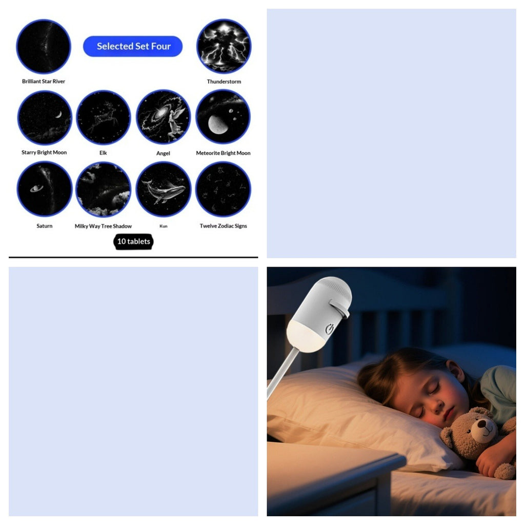 USB Rechargeable Night Light Bedside Lamp