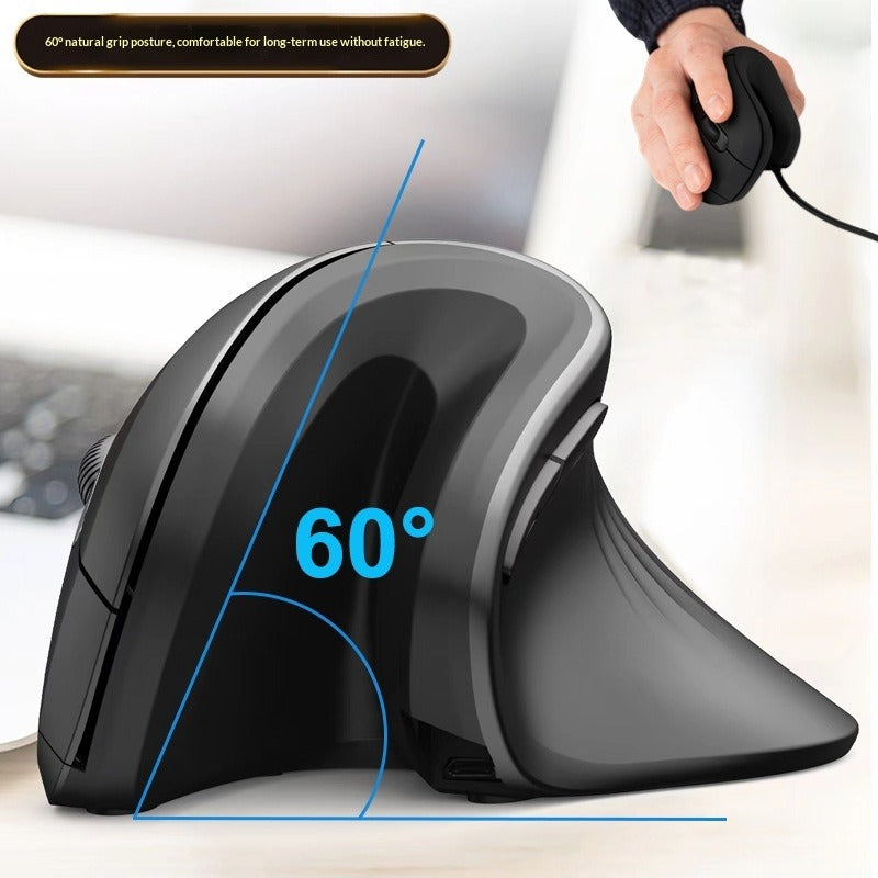 Bluetooth Dual-Mode Rechargeable Vertical Mouse